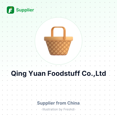 Qing Yuan Foodstuff Co.,Ltd – summary card, no photo uploaded yet