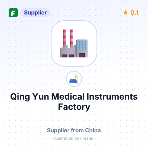 Qing Yun Medical Instruments Factory – summary card, no photo uploaded yet