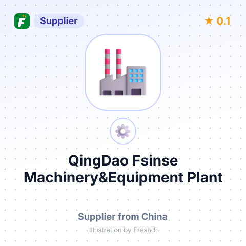 QingDao Fsinse Machinery&Equipment Plant – summary card, no photo uploaded yet