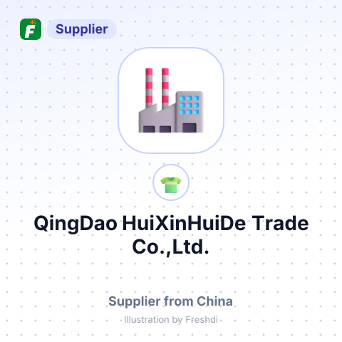 QingDao HuiXinHuiDe Trade Co.,Ltd. – summary card, no photo uploaded yet