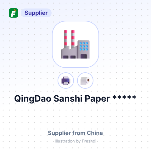 QingDao Sanshi Paper ***** – summary card, no photo uploaded yet