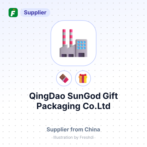 QingDao SunGod Gift Packaging Co.Ltd – summary card, no photo uploaded yet