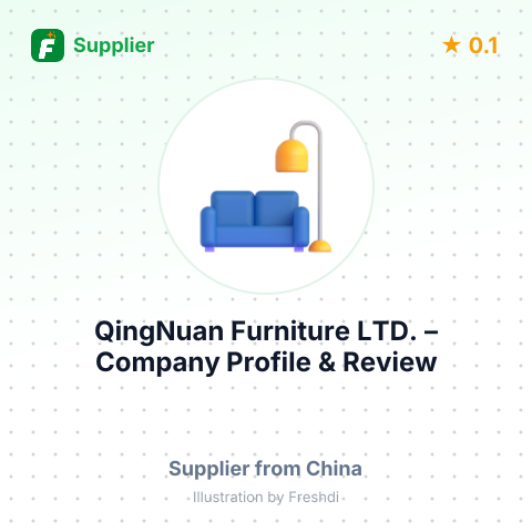 QingNuan Furniture LTD. – summary card, no photo uploaded yet