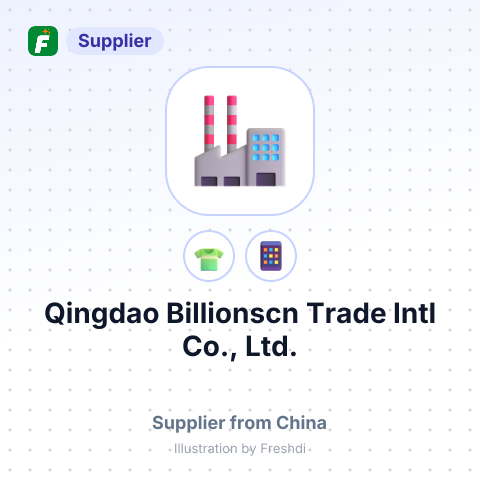 Qingdao Billionscn Trade Intl Co., Ltd. – summary card, no photo uploaded yet