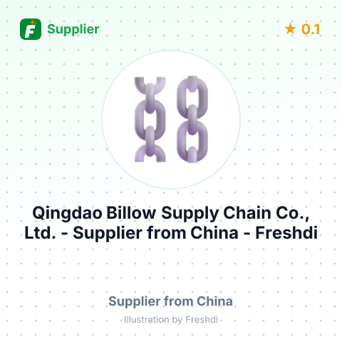 Qingdao Billow Supply Chain Co., Ltd.  – summary card, no photo uploaded yet