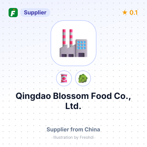 Qingdao Blossom Food Co., Ltd.  – summary card, no photo uploaded yet