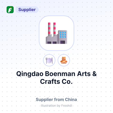 Qingdao Boenman Arts & Crafts Co. – summary card, no photo uploaded yet