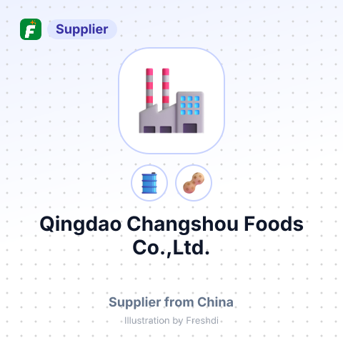 Qingdao Changshou Foods Co.,Ltd. – summary card, no photo uploaded yet