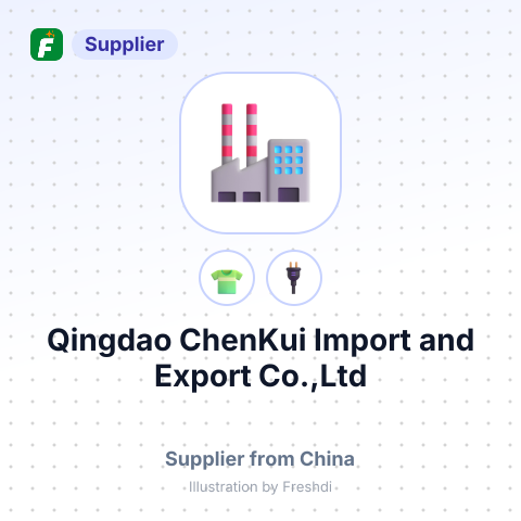 Qingdao ChenKui Import and Export Co.,Ltd – summary card, no photo uploaded yet