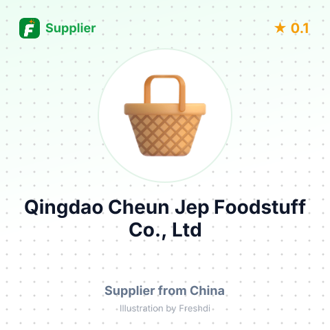 Qingdao Cheun Jep Foodstuff Co., Ltd  – summary card, no photo uploaded yet