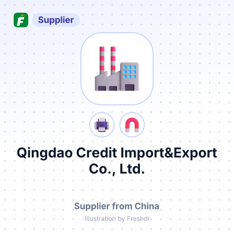 Qingdao Credit Import&Export Co., Ltd. – summary card, no photo uploaded yet