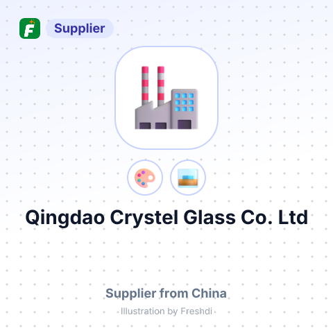 Qingdao Crystel Glass Co.,Ltd – summary card, no photo uploaded yet