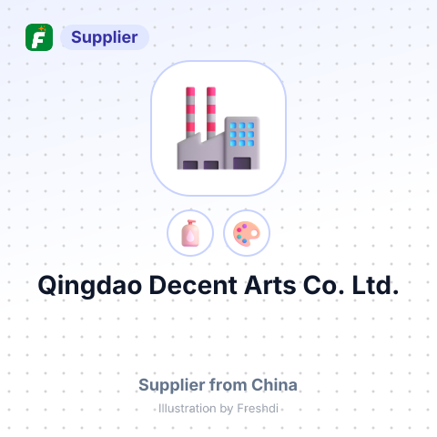 Qingdao Decent Arts Co., Ltd. – summary card, no photo uploaded yet