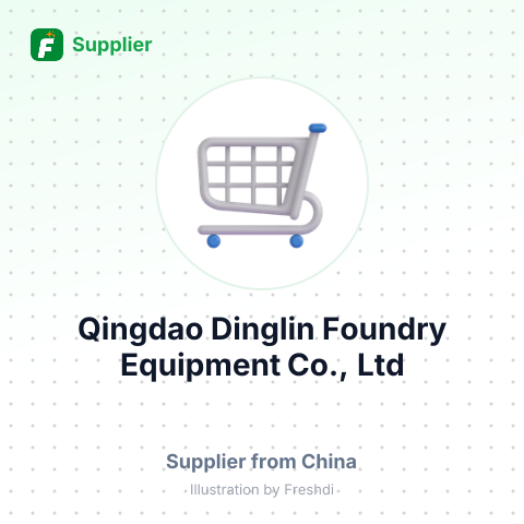 Qingdao Dinglin Foundry Equipment Co., Ltd – summary card, no photo uploaded yet