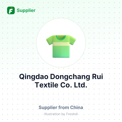 Qingdao Dongchang Rui Textile Co., Ltd. – summary card, no photo uploaded yet