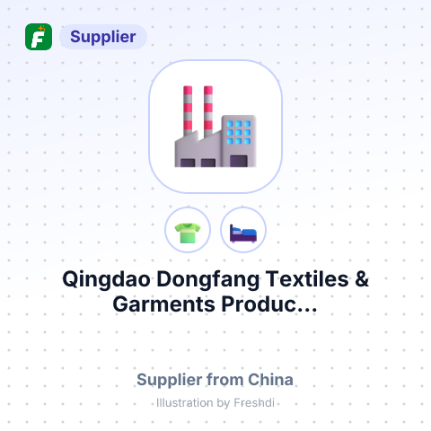Qingdao Dongfang Textiles & Garments Produc... – summary card, no photo uploaded yet