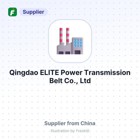 Qingdao ELITE Power Transmission Belt Co., Ltd – summary card, no photo uploaded yet