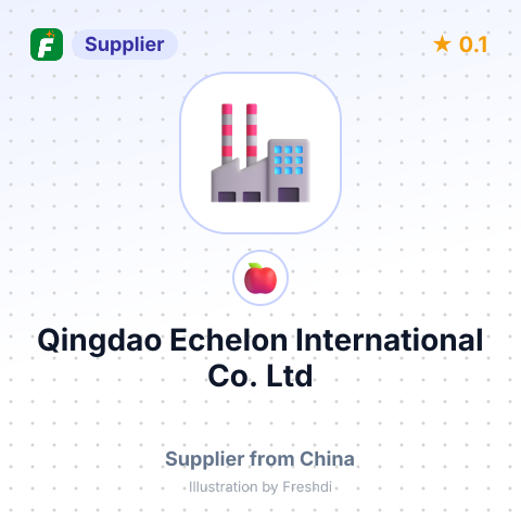 Qingdao Echelon International Co., Ltd – summary card, no photo uploaded yet