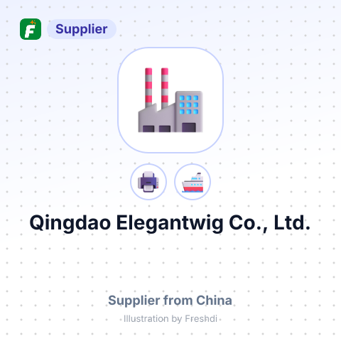 Qingdao Elegantwig Co., Ltd. – summary card, no photo uploaded yet