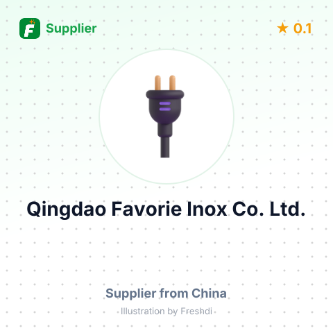 Qingdao Favorie Inox Co., Ltd. – summary card, no photo uploaded yet