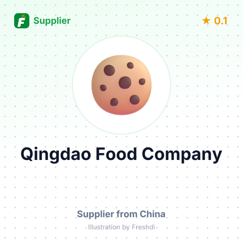 Qingdao Food Company – summary card, no photo uploaded yet