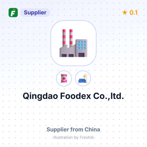 Qingdao Foodex Co.,ltd. – summary card, no photo uploaded yet