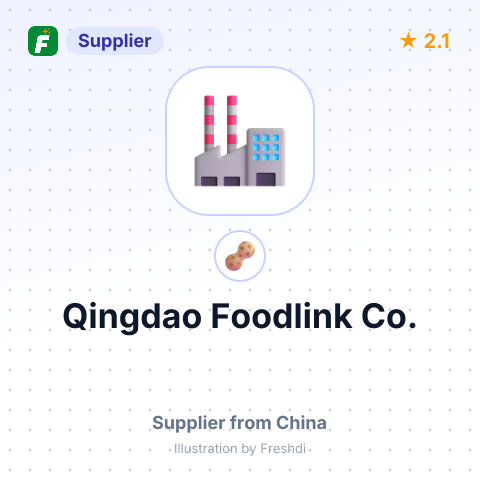 Qingdao Foodlink Co. – summary card, no photo uploaded yet