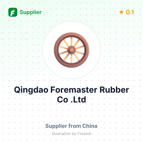 Qingdao Foremaster Rubber Co,.Ltd – summary card, no photo uploaded yet