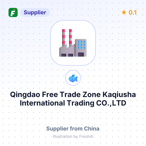 Qingdao Free Trade Zone Kaqiusha International Trading CO.,LTD – summary card, no photo uploaded yet