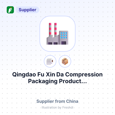 Qingdao Fu Xin Da Compression Packaging Product... – summary card, no photo uploaded yet