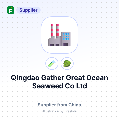 Qingdao Gather Great Ocean Seaweed Co,Ltd – summary card, no photo uploaded yet
