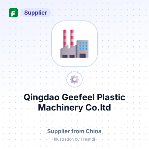 Qingdao Geefeel Plastic Machinery Co.ltd – summary card, no photo uploaded yet