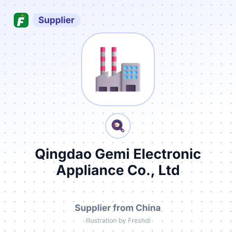 Qingdao Gemi Electronic Appliance Co., Ltd – summary card, no photo uploaded yet