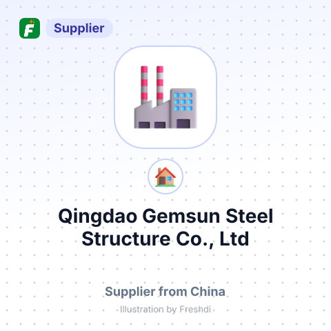 Qingdao Gemsun Steel Structure Co., Ltd – summary card, no photo uploaded yet