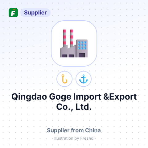 Qingdao Goge Import &Export Co., Ltd. – summary card, no photo uploaded yet