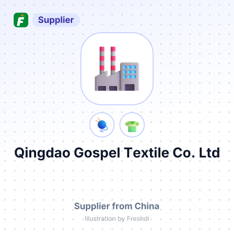 Qingdao Gospel Textile Co., Ltd – summary card, no photo uploaded yet