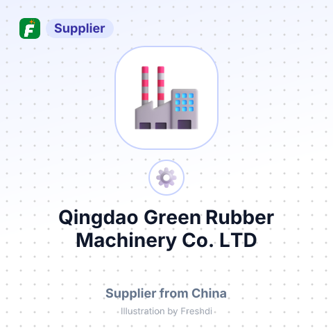 Qingdao Green Rubber Machinery Co., LTD – summary card, no photo uploaded yet
