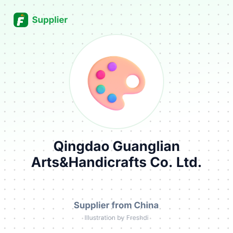 Qingdao Guanglian Arts&Handicrafts Co. Ltd. – summary card, no photo uploaded yet