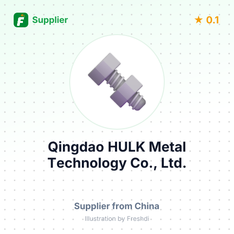 Qingdao HULK Metal Technology Co., Ltd. – summary card, no photo uploaded yet