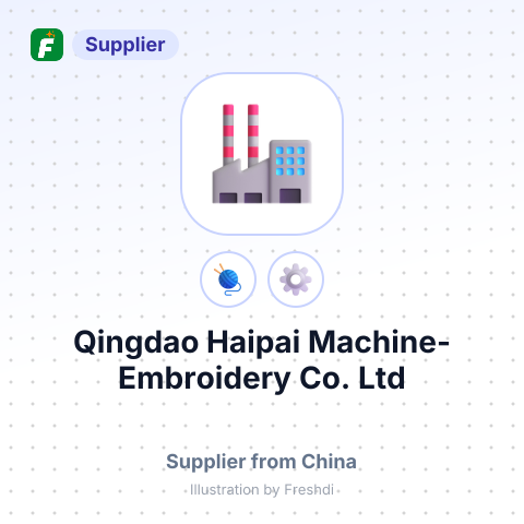 Qingdao Haipai Machine-Embroidery Co., Ltd – summary card, no photo uploaded yet