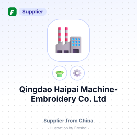 Qingdao Haipai Machine-Embroidery Co.,Ltd – summary card, no photo uploaded yet