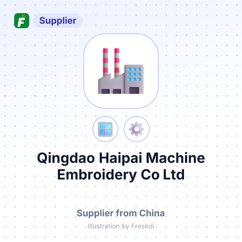 Qingdao Haipai Machine Embroidery Co Ltd – summary card, no photo uploaded yet