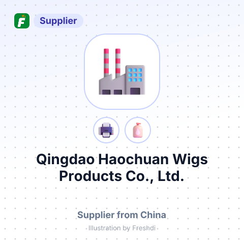 Qingdao Haochuan Wigs Products Co., Ltd. – summary card, no photo uploaded yet