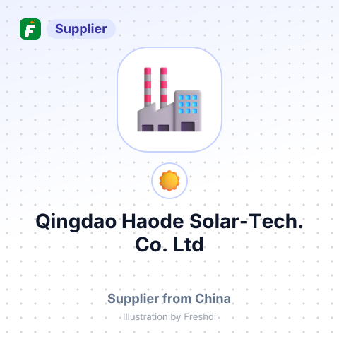 Qingdao Haode Solar-Tech. Co., Ltd – summary card, no photo uploaded yet