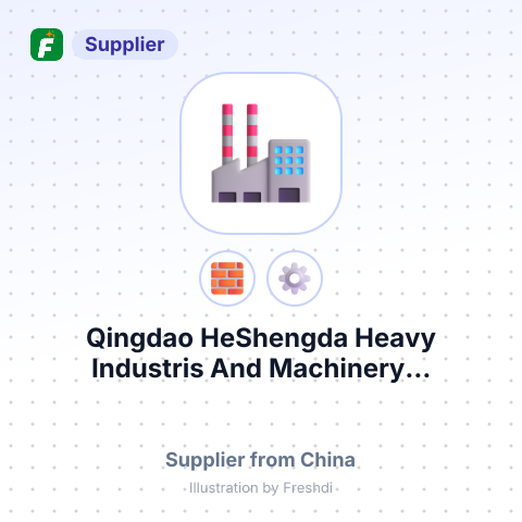 Qingdao HeShengda Heavy Industris And Machinery... – summary card, no photo uploaded yet