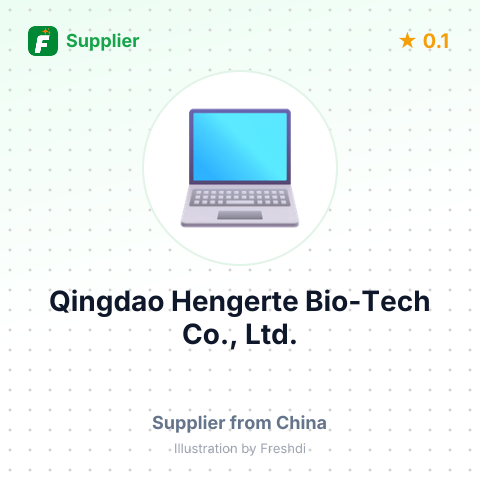 Qingdao Hengerte Bio-Tech Co., Ltd. – summary card, no photo uploaded yet