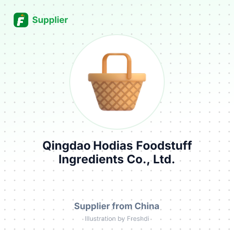 Qingdao Hodias Foodstuff Ingredients Co., Ltd. – summary card, no photo uploaded yet