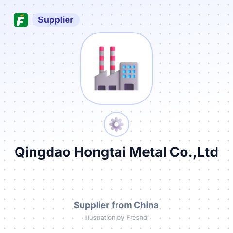 Qingdao Hongtai Metal Co.,Ltd – summary card, no photo uploaded yet