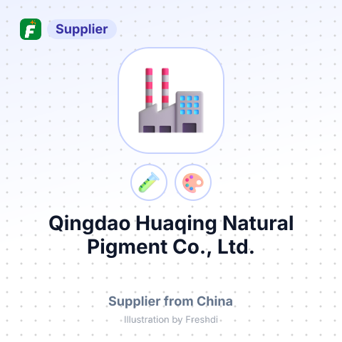 Qingdao Huaqing Natural Pigment Co., Ltd. – summary card, no photo uploaded yet