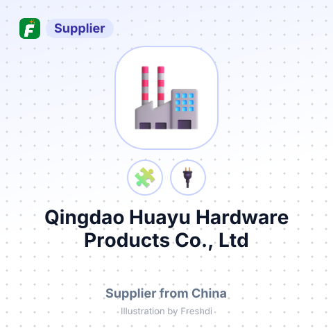 Qingdao Huayu Hardware Products Co., Ltd – summary card, no photo uploaded yet